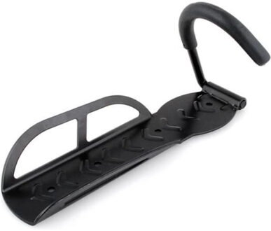 Fietshaak muur - 2x - fiets ophanghaak - wandhouder voor fiets - zwart - max 25 kg