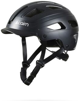 Fietshelm Clarke Heren Mat Black-L Zwart - L (59-61 cm)