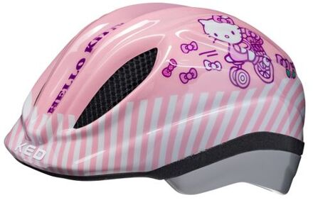 fietshelm Meggy Hello Kitty meisjes roze maat 44-49 cm