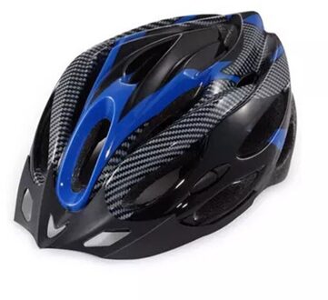 Fietshelm Ultralight Cover Racefiets Helm Integraal Mold Fietshelm Fietsen Veilig Cap DO2 blauw zwart