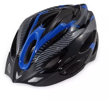 Fietshelm Ultralight Cover Racefiets Helm Integraal Mold Fietshelm Fietsen Veilig Cap DO2 blauw zwart