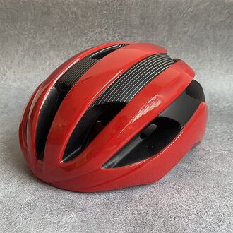 Fietshelm Velocis Racefiets Helm Aerodynamica Wind Helm Aero Ultralight Sport Fiets Helm Casco Ciclismo rood