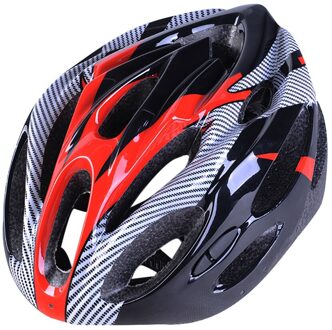 Fietshelm Vrouwen Mannen Mtb Fietshelm Bergweg Fietsen Veiligheid Caps Outdoor Sport Lichtgewicht Helm Apparatuur Rijden Hoed rood