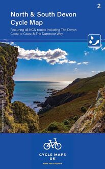 Fietskaart 02 Cycle Maps UK North and South Devon | Cordee