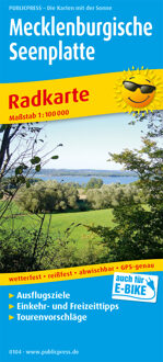 Fietskaart 104 Mecklenburgische Seenplatte fietskaart | Publicpress