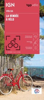 Fietskaart 16 Velo Vendée à vélo | IGN - Institut Géographique National