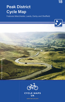 Fietskaart 18 Cycle Maps UK Peak District | Cordee