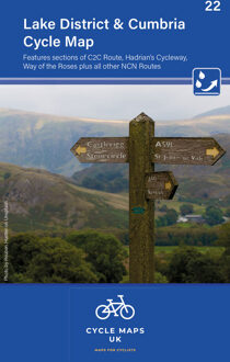 Fietskaart 22 Cycle Maps UK Lake District and Cumbria | Cordee