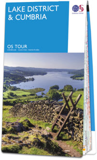 Fietskaart 3 Tour Map Lake District & Cumbria | Ordnance Survey