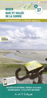 Fietskaart 37 Fietsroute-Netwerk Baie et Vallée de la Somme - Le Marquenterre, Saint-Valéry sur Somme, Le Tréport, Abbeville | Sportoena