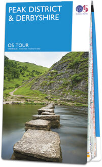 Fietskaart 4 Tour Map Peak district & Derbyshire | Ordnance Survey