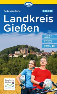 Fietskaart 510470 ADFC Radwanderkarte Landkreis Gießen | BVA BikeMedia