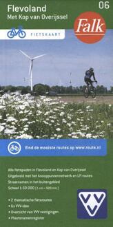 fietskaart 6 -   Falk VVV Fietskaart 6 Flevoland