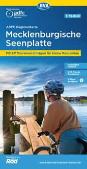 Fietskaart ADFC Regionalkarte Mecklenburgische Seenplatte | BVA BikeMedia