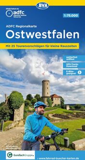 Fietskaart ADFC Regionalkarte Ostwestfalen | BVA BikeMedia