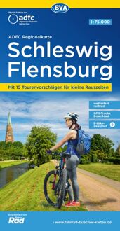Fietskaart ADFC Regionalkarte Schleswig / Flensburg | BVA BikeMedia
