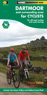 Fietskaart Dartmoor | Harvey Maps