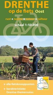 Fietskaart - Fietsknooppuntenkaart Drenthe op de fiets - Oost | Buijten & Schipperheijn