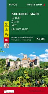 Fietskaart - Wandelkaart 073 Thayatal NP -Znaim-Retz-Gars-am-Kamp | Freytag & Berndt