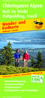 Fietskaart - Wandelkaart 1523 Chiemgauer Alpen / Reit im Winkl / Ruhpolding / Inzell | Public Press