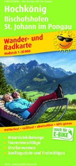 Fietskaart - Wandelkaart 1530 Hochkönig / Bischofshofen / St. Johann im Pongau | Public Press