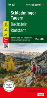 Fietskaart - Wandelkaart 201 Schladminger Tauern - Dachstein - Radstadt | Freytag & Berndt
