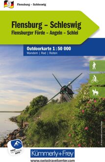 Fietskaart - Wandelkaart 9 Outdoorkarte Flensburg / Schleswig | Kümmerly & Frey