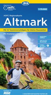 Fietsknooppuntenkaart - Fietskaart ADFC Regionalkarte Almark | BVA BikeMedia