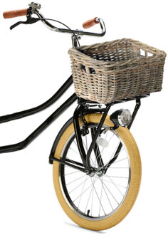 Fietsmand Rustic - rotan - 50 x 40 x 30 cm - voor transportfiets