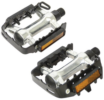 Fietspedalen - MTB - Chroom/Zwart