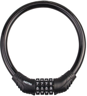Fietsslot Kabel Sloten Voor Fiets Heavy Duty Combinatie Chain Security Digitale Fietsen Accessoires Fiets Lock #20 zwart