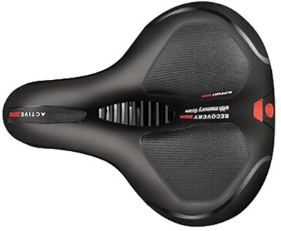 Fietsstoeltje Big Ass Mtb Zadel Zacht Duurzaam Ademend Anti-Slip Voor Fiets/Mountainbike/Racefiets luchtkanaal Fietszadel