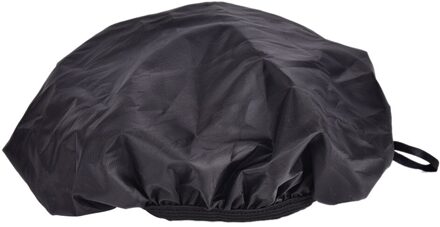 Fietsstoeltje Regenhoes Outdoor Waterdichte Elastische Stof En Regen Bestendig Uv Protector Fiets Zadelhoes Fiets Accessoires zwart en zilver