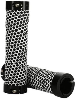 Fietsstuur Cover Silicone Grip Cover Voor Fiets Bilaterale Vergrendeling Handvat Honingraat Handvat Cover Fiets Accessoires 02