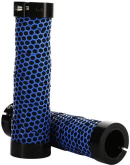 Fietsstuur Cover Silicone Grip Cover Voor Fiets Bilaterale Vergrendeling Handvat Honingraat Handvat Cover Fiets Accessoires 05