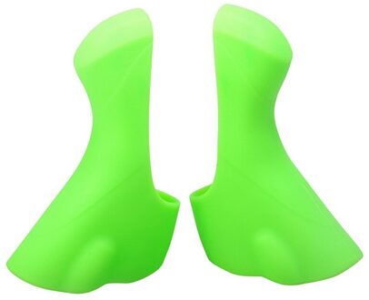 Fietsstuur Dual Control Hendel Beugel Cover Bike Shift Case Voor Sh ST-4700 5800 6800 R7000 R8000 Rem Versnellingspook silica groen