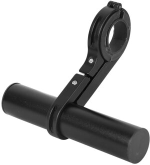Fietsstuur Uitbreiding Beugel 10Cm Mountain Racefiets Handvat Extender Fiets Licht Zaklamp Ondersteuning Clip Fiets Accessoires zwart