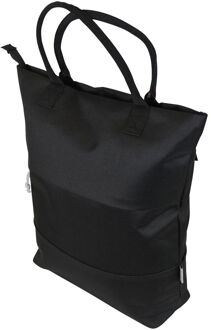 Fietstas Trendy Shopper 20 liter 40 x 33 x 16 cm - Zwart