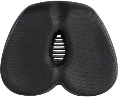 Fietszadel City Zwart zonder Neus met grote zit open Zwart - Default