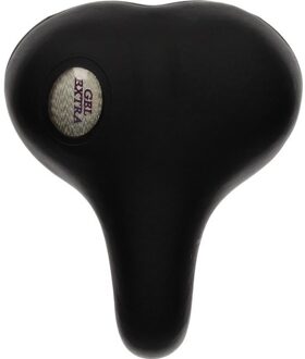 Fietszadel - gel zadel - universeel model - zwart