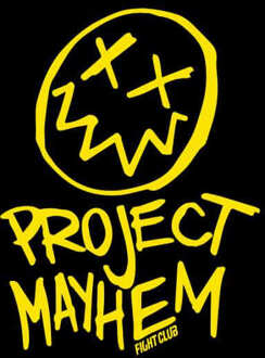 Fight Club Project Mayhem Women's Cropped Hoodie - Black - XS - Zwart