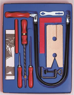Figuurzaag set voor kinderen - Hobby/knutselen - Gereedschappen voor figuurzagen - Leren zagen