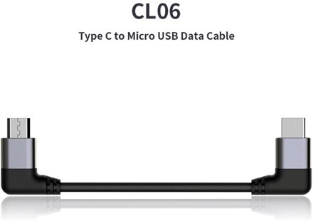 Fiio CL06 Type-C Om Micro Usb Data Kabel Voor Fiio Q1II Q5 M7