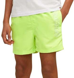 Fiji Double Logo Zwemshort Junior lichtgroen - 128