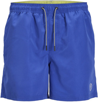 Fiji Solid Zwemshort Heren blauw - M