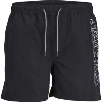 Fiji Zwemshorts Jack & Jones , Black , Heren - 2Xl,Xl,L,M,S