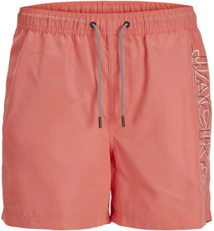 Fiji Zwemshorts Jack & Jones , Pink , Heren - L,M,S