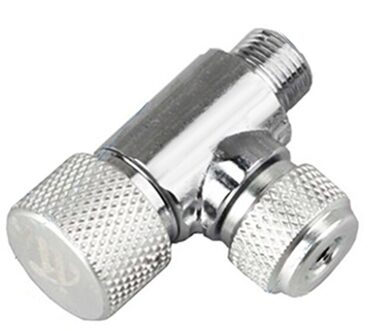 Fijne Aanpassen CO2 Klep voor Co2 Generator Systeem Kit Aanpassen Kooldioxide voor Aquarium Dubbele Hoofd CO2 Klep single hoofd