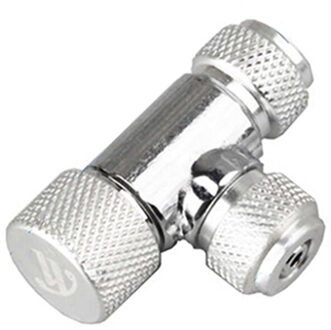 Fijne Aanpassen CO2 Klep voor Co2 Generator Systeem Kit Aanpassen Kooldioxide voor Aquarium Dubbele Hoofd CO2 Klep