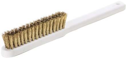 Fijne penseel | lengte 225 mm | 0,15 mm messingdraad golvend | 4-rijig | 1 stuk - 182162 182162